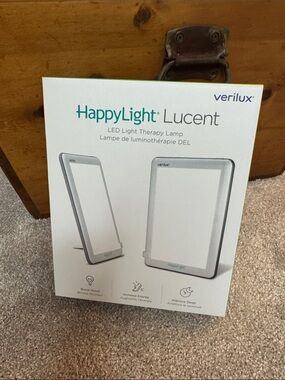 NIB Verilux Happylight lucent LED light therapy lamp
